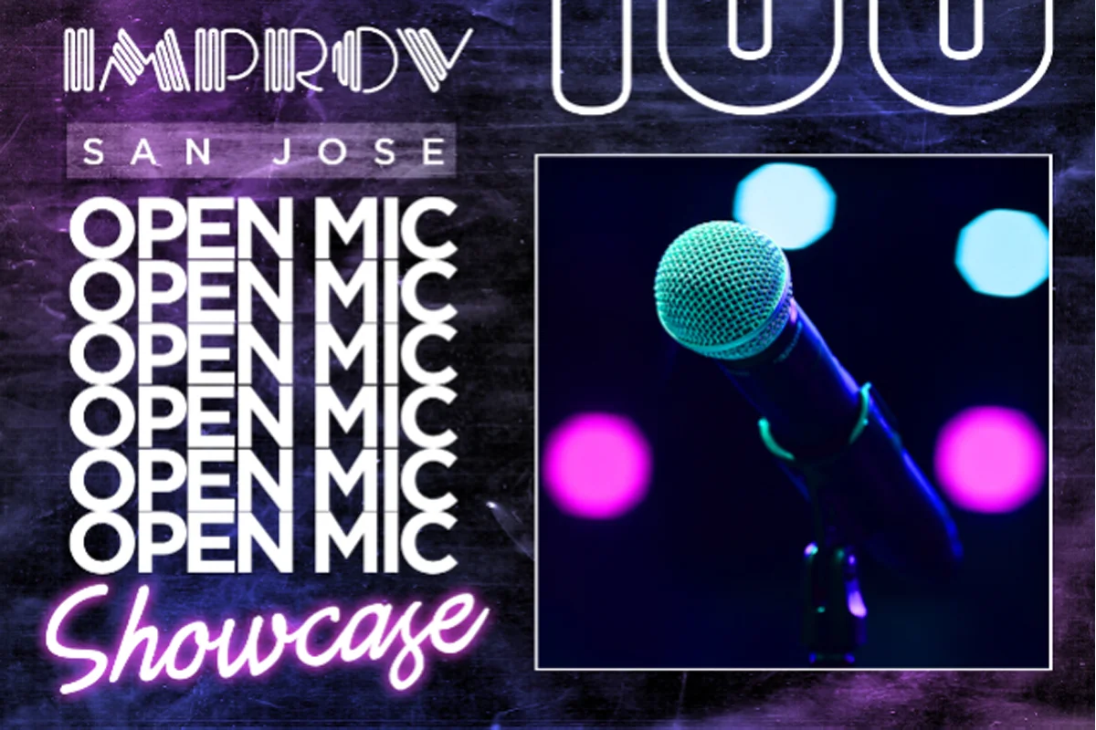Poster for San Jose Open Mic Showcase