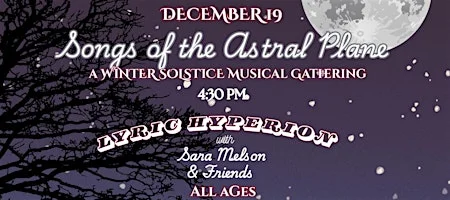 Poster for Songs of the Astral Plane