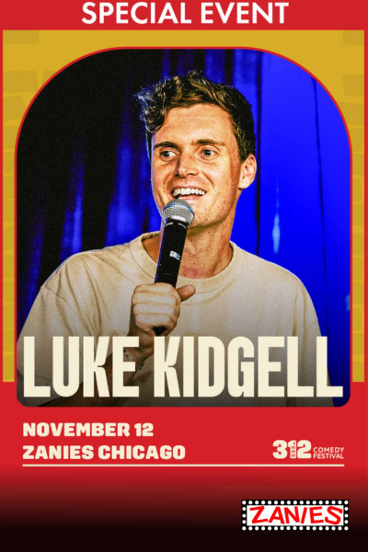 Poster for Luke Kidgell *Special Event*