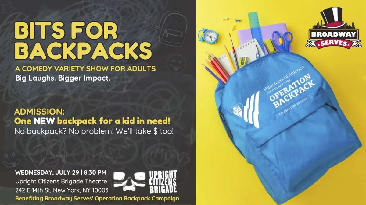 Poster for Bits for Backpacks