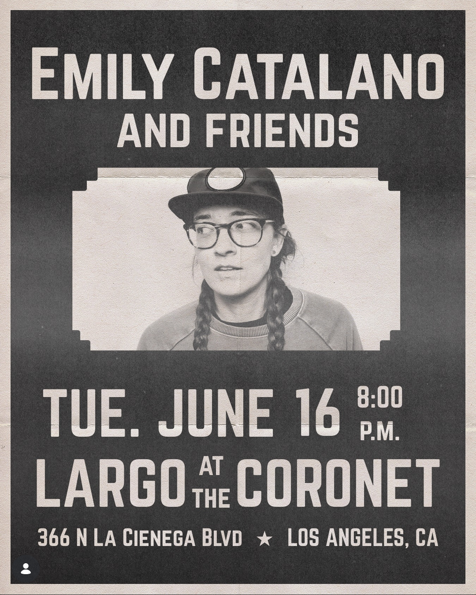 Poster for Emily Catalano and Friends