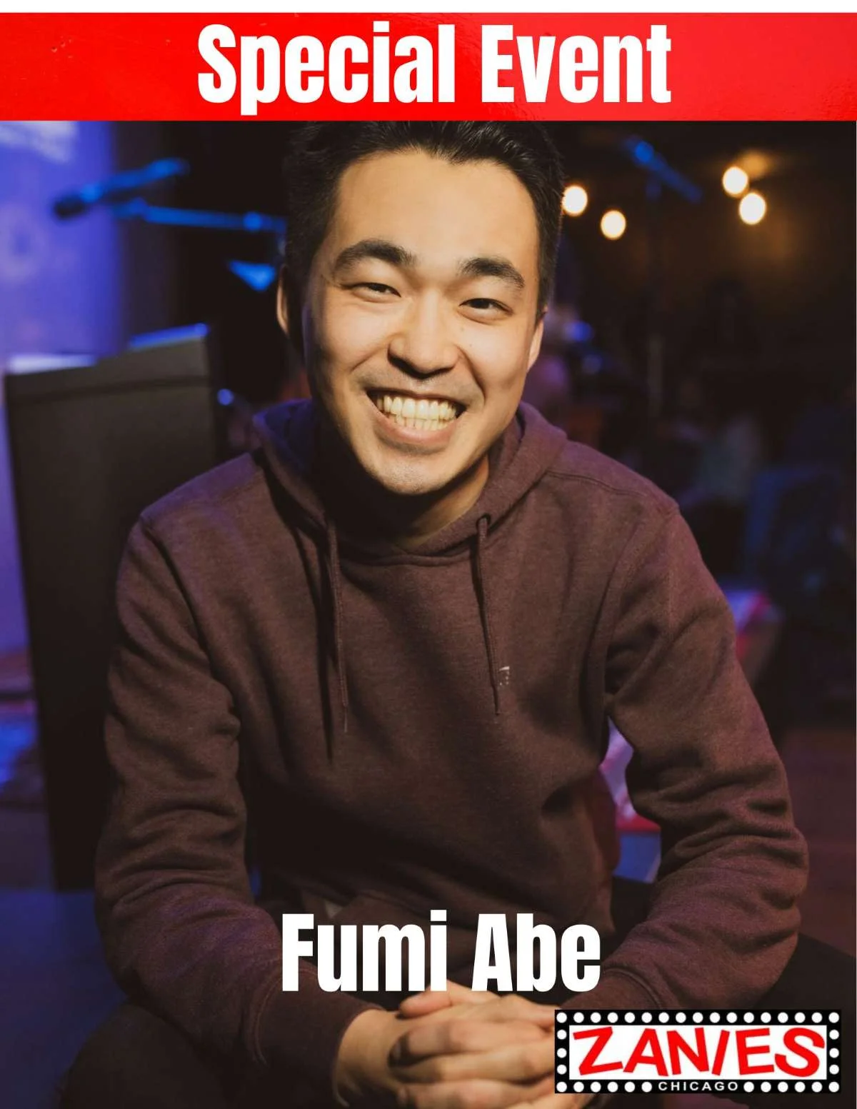 Poster for Fumi Abe **Special Event**