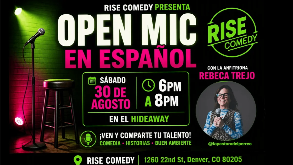 Poster for Open Mic en Español