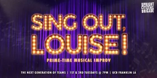 Poster for Sing Out, Louise! ft. JuiceBox & Royalty Free