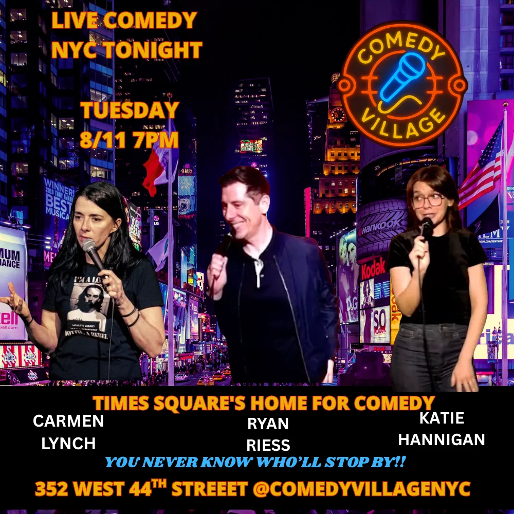 Poster for NYC Stand-Up | Tue, August 11th @7 PM