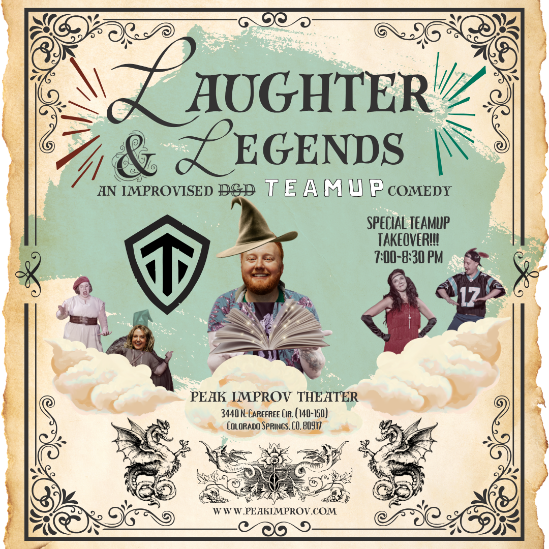 Poster for Laughter & Legends: TEAMUP TAKOVER!