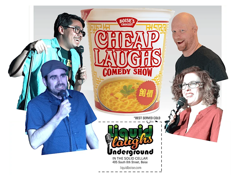 Poster for The Cheap Laughs Comedy Show