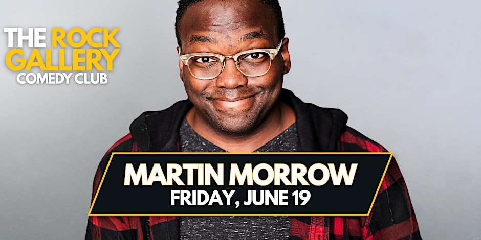 Poster for Martin Morrow Comedy Show