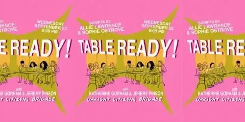 Poster for Table Ready