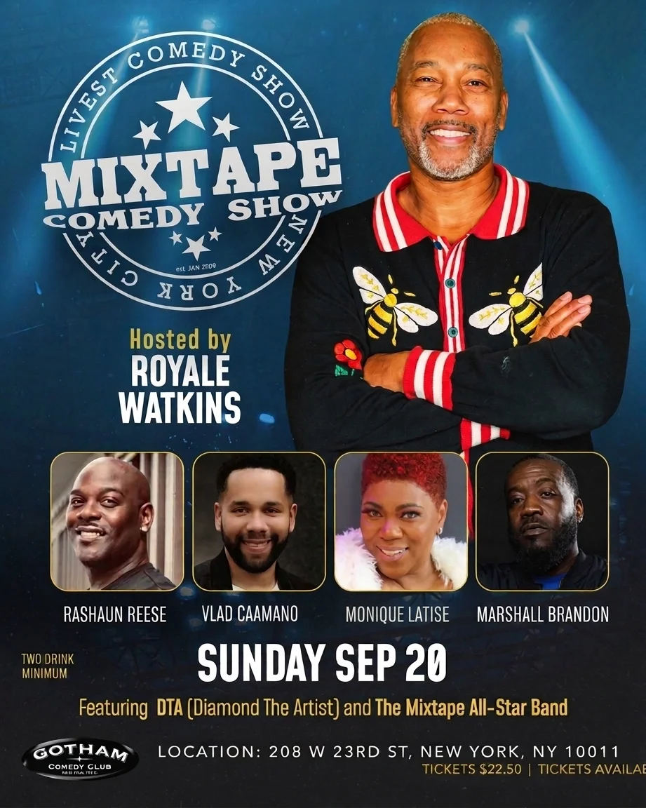 Poster for Mixtape Comedy Show