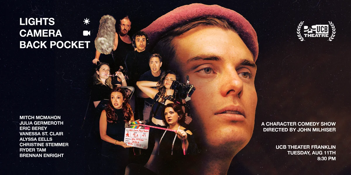 Poster for Back Pocket Presents: LIGHTS! CAMERA! BACK POCKET!