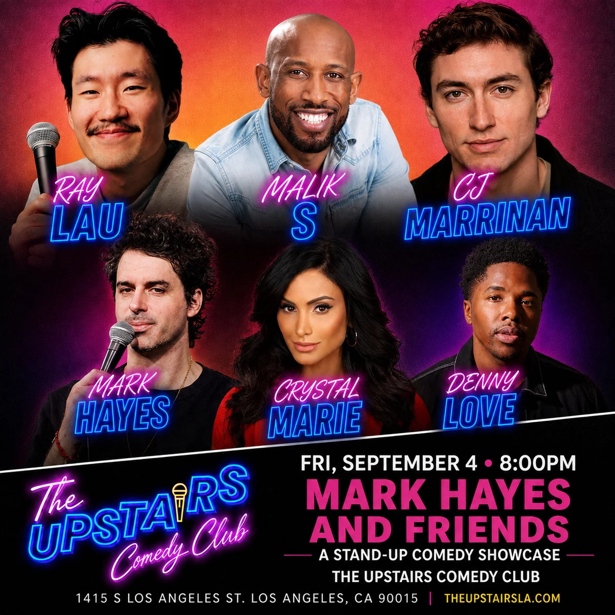 Poster for MARK HAYES & FRIENDS