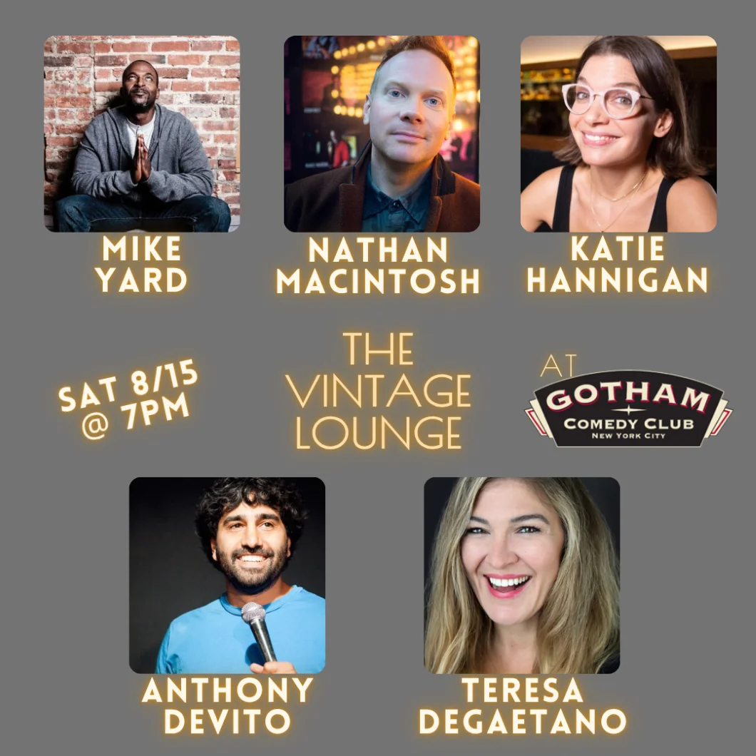Poster for The Gotham All-Stars (The Vintage Lounge)