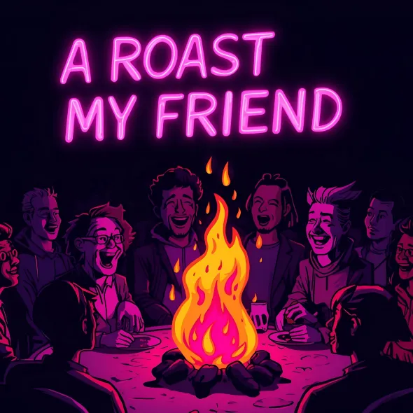 Poster for ROAST MY FRIEND