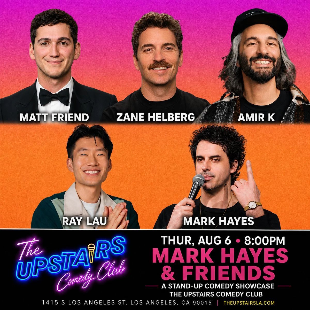 Poster for MARK HAYES & FRIENDS