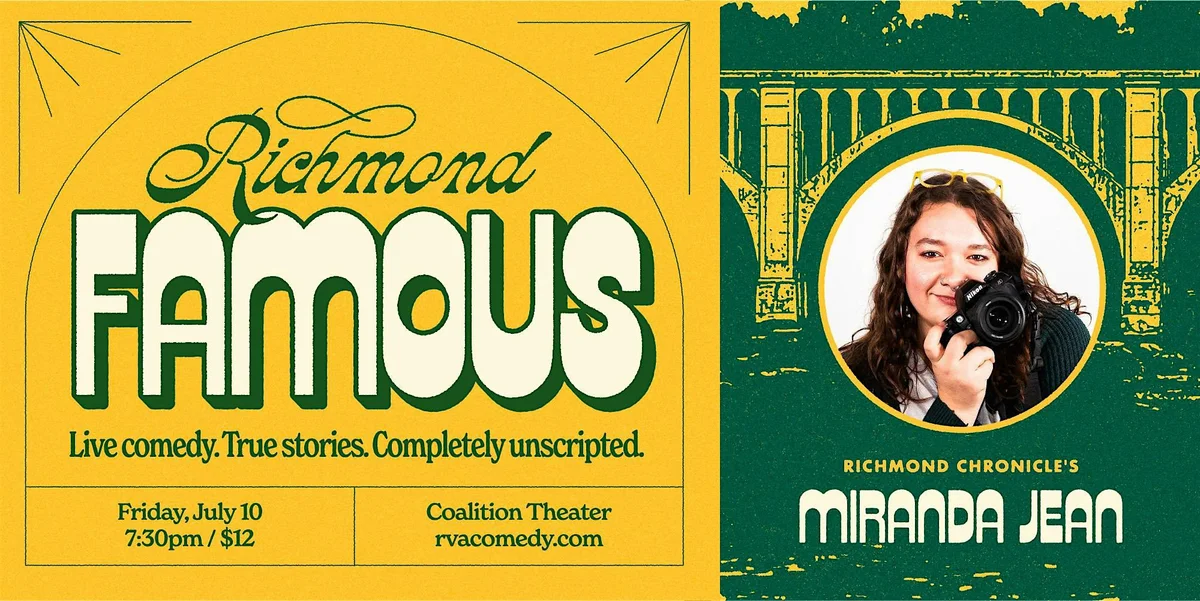 Poster for Richmond Famous with Miranda Jean