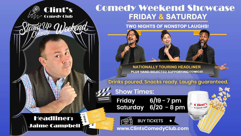 Poster for Comedy Weekend Showcase - June 19 - 20