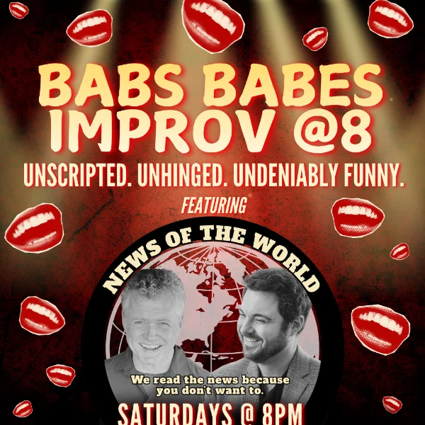 Poster for BABS Babes Improv @ 8