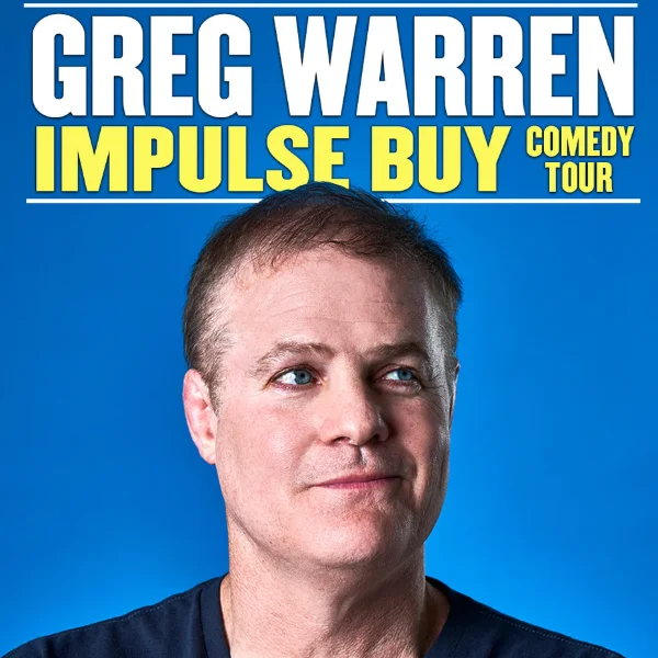 Poster for Comedian Greg Warren Live in Naples, Florida!