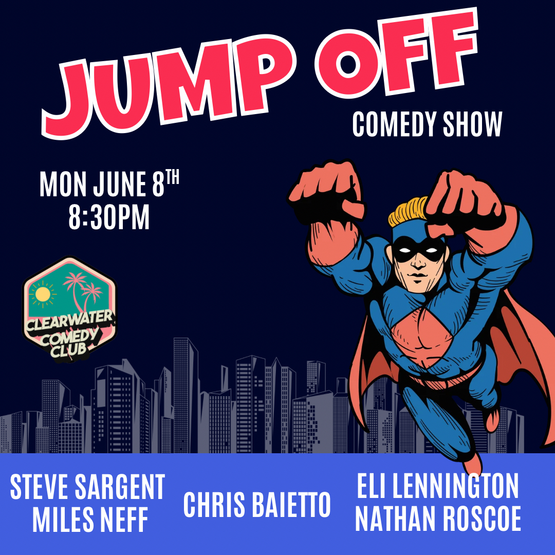 Poster for The Jump Off Comedy Show