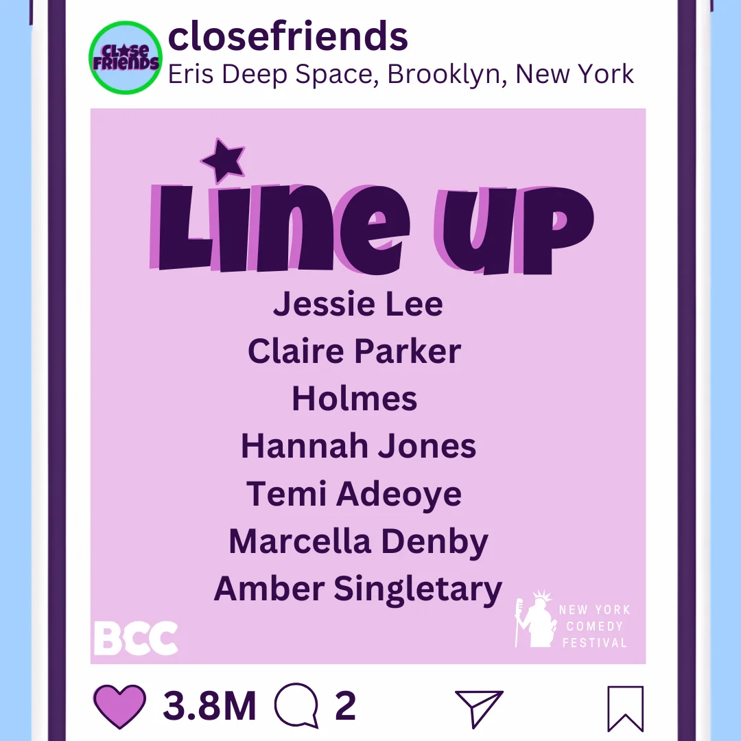 Poster for New York Comedy Festival: Close Friends
