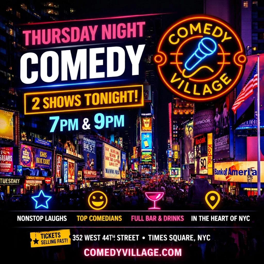Poster for NYC Stand-Up | Thurs, October 1st @9 PM