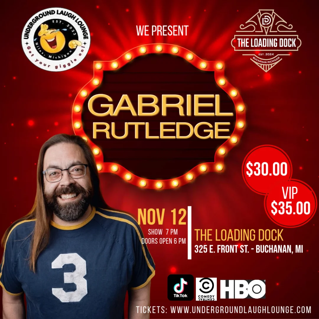 Poster for Gabriel Rutledge @ The Loading Dock