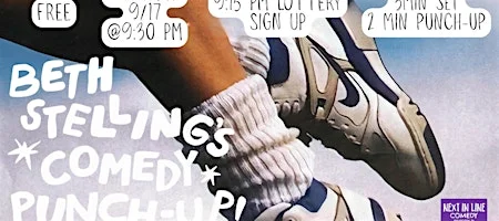 Poster for The Punch-Up with Beth Stelling