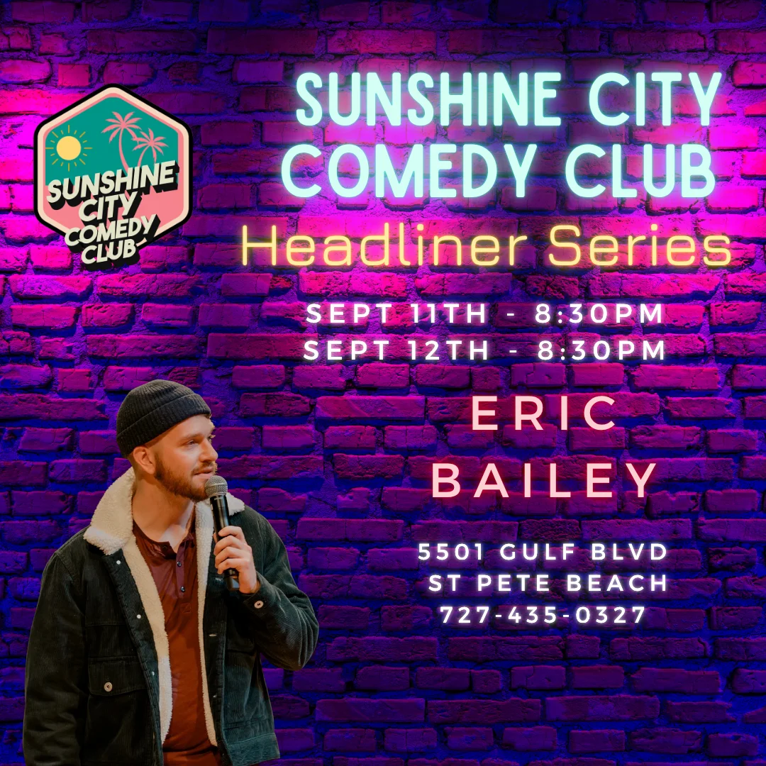 Poster for Headliner Eric Bailey