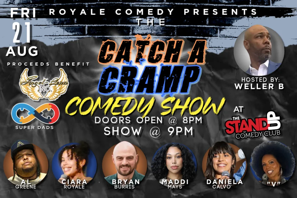 Poster for Catch a Cramp Comedy Show