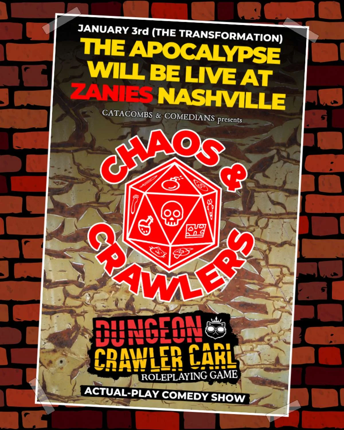 Poster for Chaos & Crawlers