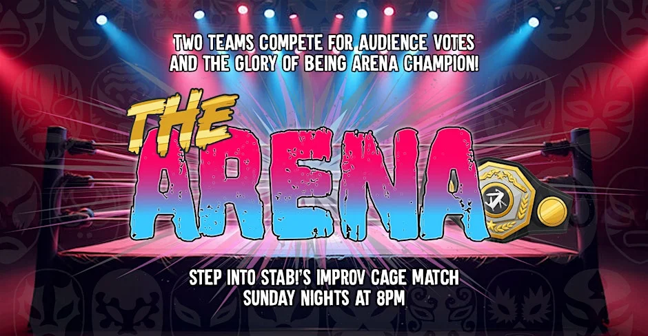 Poster for The Arena - An Improv Comedy Cage Match