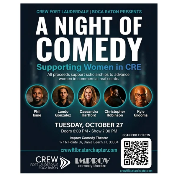Poster for A Night Of Comedy: Crew Fundraiser
