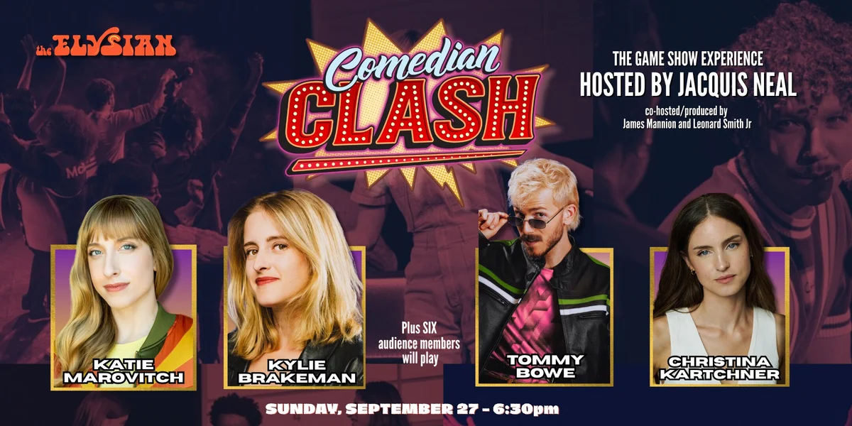 Poster for Comedian Clash - A Game Show Experience