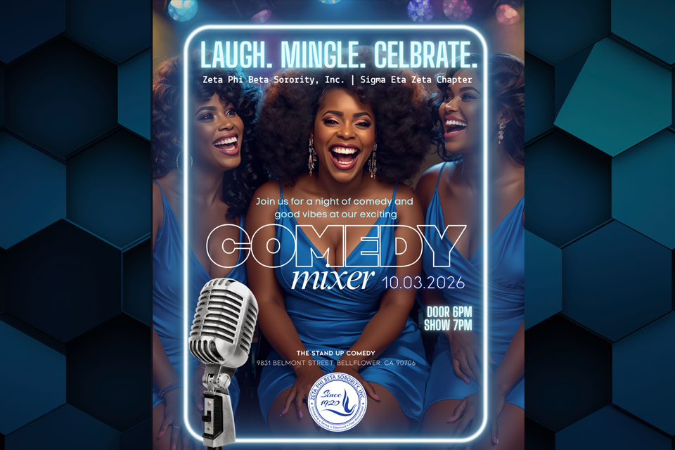 Poster for Comedy Mixer