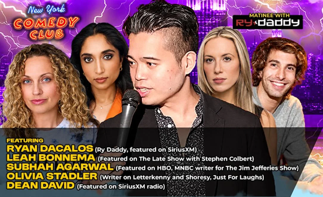 Poster for Matinee with Ry Daddy ft: Leah Bonnema, Olivia Stadler, Subhah Agarwal, Dean David, Ryan Dacalos