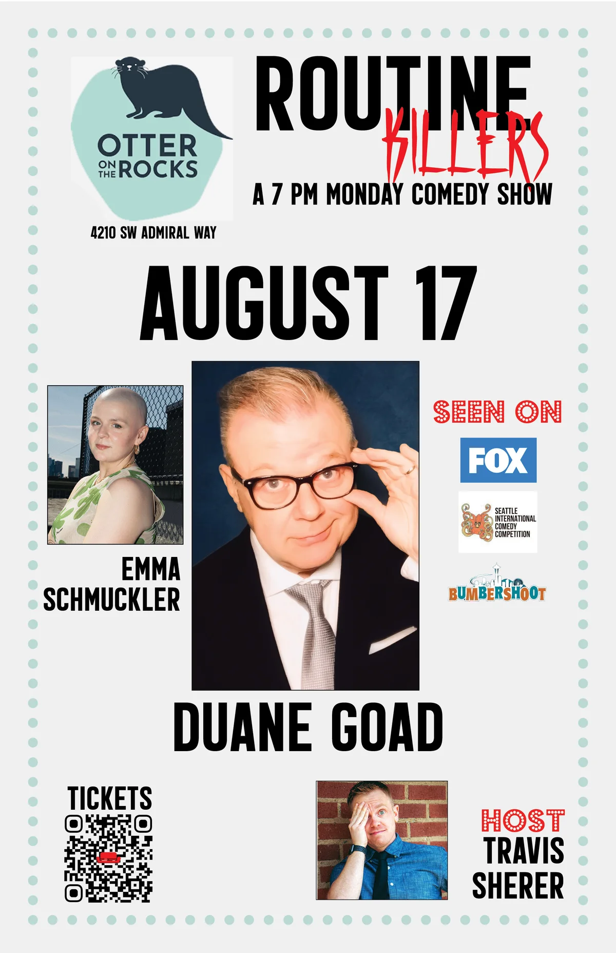Poster for Routine Killers: Duane Goad!