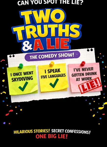 Poster for Two truths and a lie