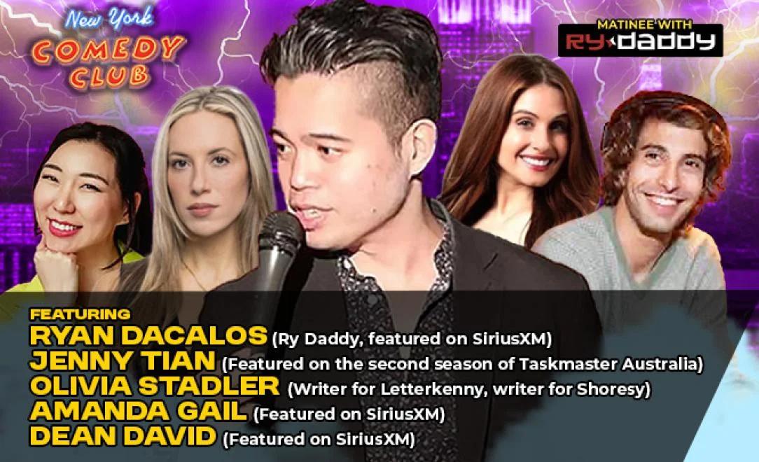 Poster for Matinee with Ry Daddy ft: Olivia Stadler, Jenny Tian, Dean David, Ryan Dacalos