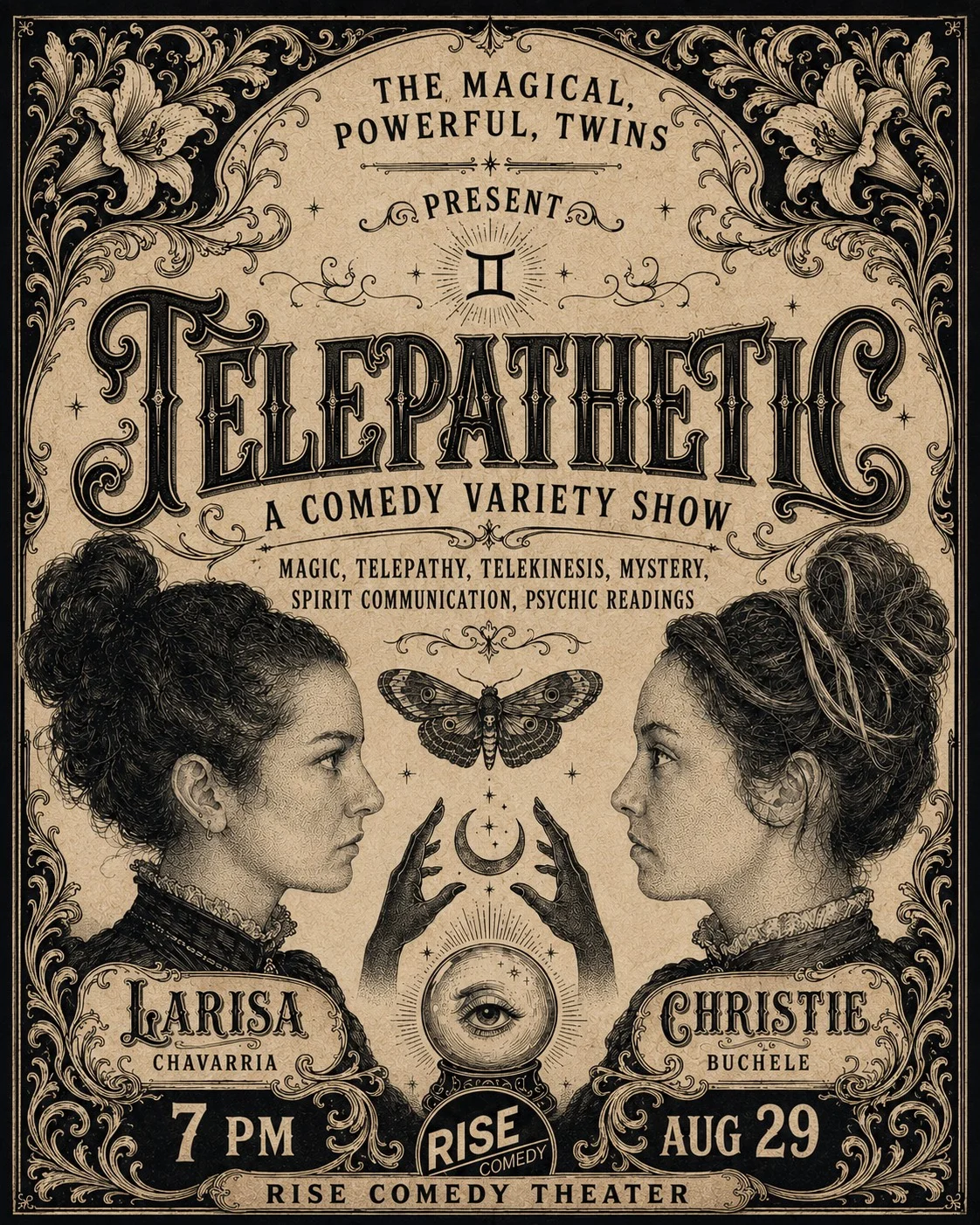 Poster for Telepathetic: A Psychic Seance Comedy Show