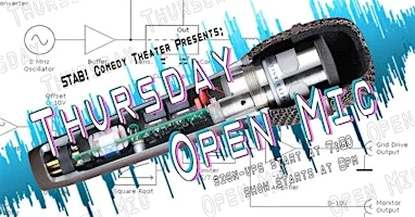 Poster for The STAB! Mic - Stand-Up Comedy Open Mic
