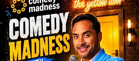 Poster for Comedy Madness with Michael Quu: Stand-up Comedy at National Lampoon