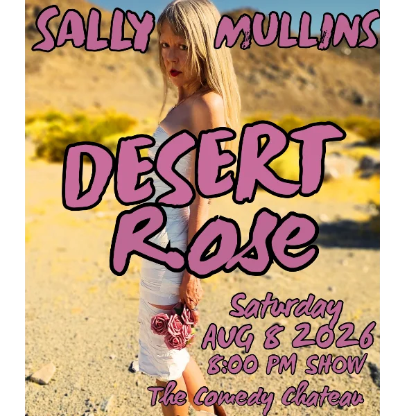 Poster for DESERT ROSE Comedy Show