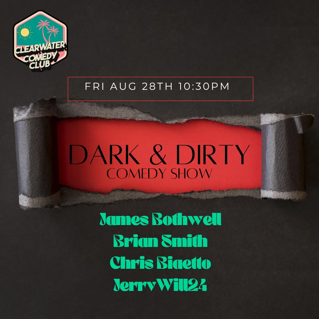 Poster for The Dark & Dirty Comedy Show