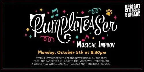 Poster for Rumpleteaser Musical Improv