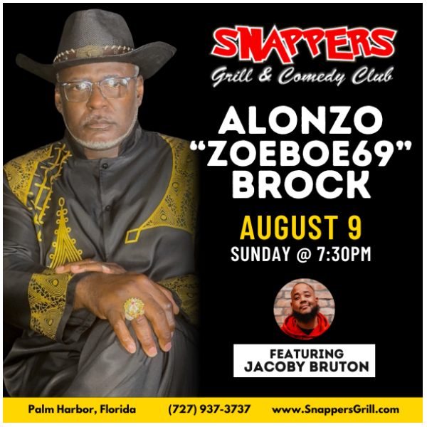 Poster for Alonzo Brock Comedy