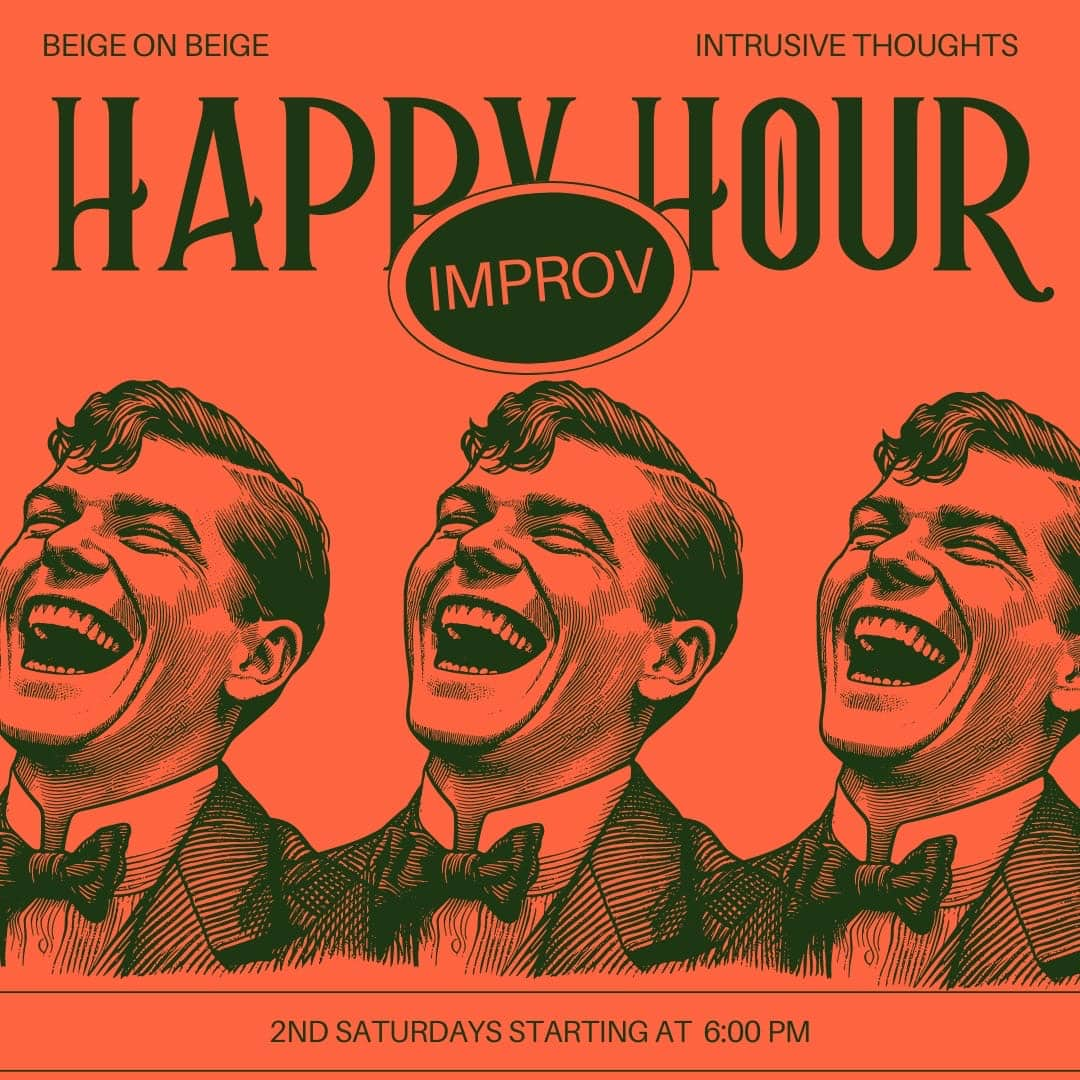 Poster for Happy Hour Improv Show