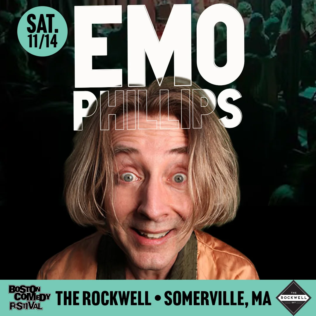 Poster for Boston Comedy Festival Presents: Emo Phillips