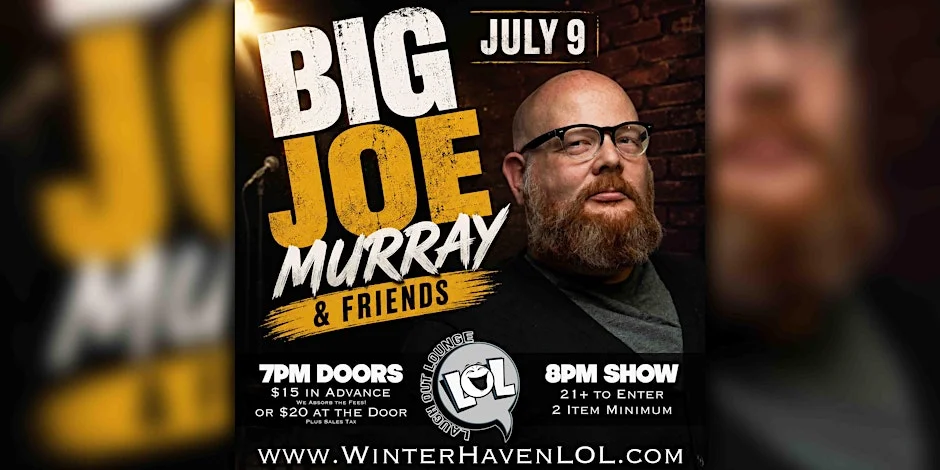 Poster for Big Joe Murray & Friends!