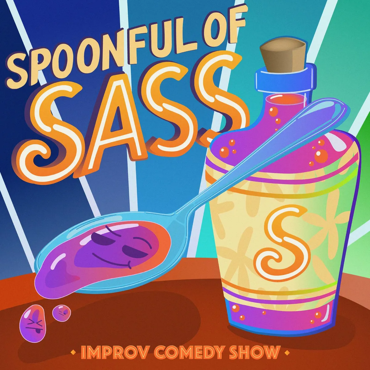 Poster for Spoonful of Sass: A Double Dose of Improv